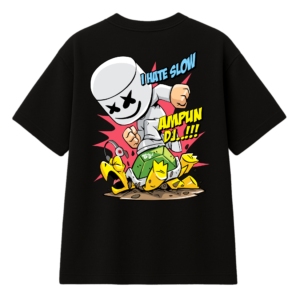 T-Shirt Marshmello I Hate Slow – Streetwear Musical & EDM Style