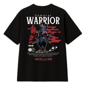 T-shirt Samurai Streetwear - Édition "Samurai Warrior"