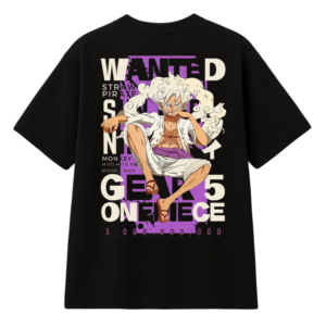 Luffy Gear 5 t-shirt One Piece anime streetwear